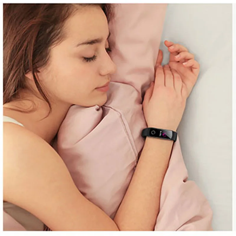 Смарт-браслет Honor Band 5 с функцией распознавания сердечного ритма Пульсоксиметр сна Nap smartwatch 0,9" AMOLED цветной экран