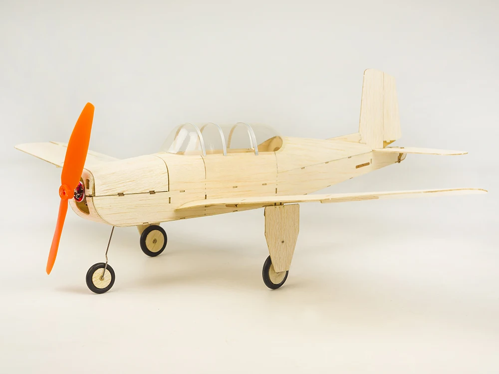 Танцы крылья хобби Beechcraft T-34 Ментор 470 мм микро RC BalsaWood лазерная резка строительный комплект RC самолет комплект бесщеточная версия K13