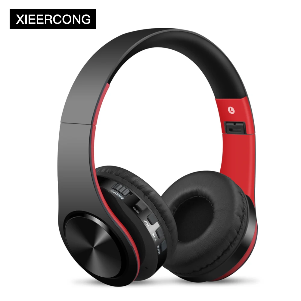 

Bluetooth earphone headphone sport headset Support TF FM radio with mic for xiaomi computer best headphone wireless