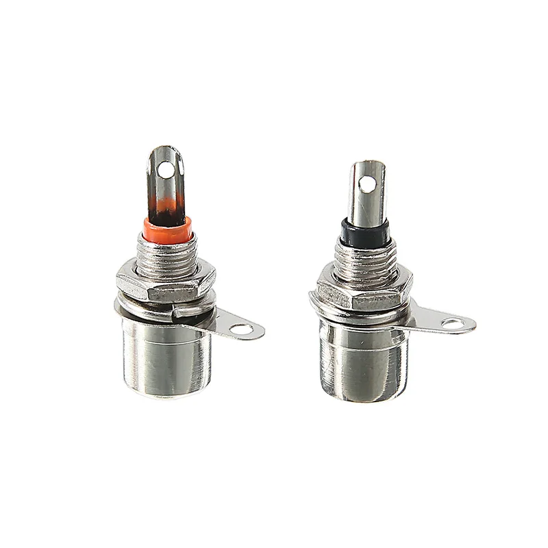 Mayitr 20 шт. красный + черный RCA монтажный разъем для панели профессиональный