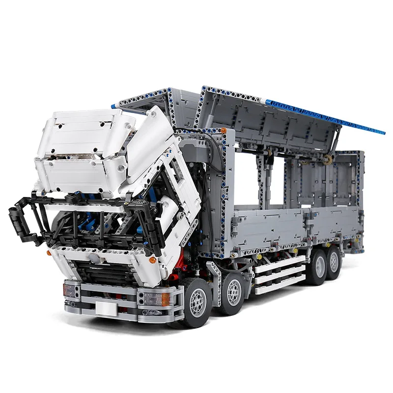 Совместимо с Lepining 23008 APP RC Technic Car Serie MOC 1389 Arakawa буксировочное крыло контейнер для