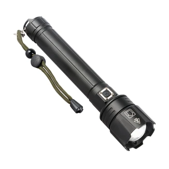 

FUNN-P90 Lamp Beads Waterproof IPX4 Led Flashlight Torch Usb Rechargeable Zoom Led Torch for Outdoor Riding