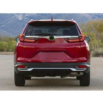 

Carbon Fiber Tail / Rear Fog Light Lamp Cover Trim For Honda CRV CR-V 2020-2021 Carbon Fiber Black