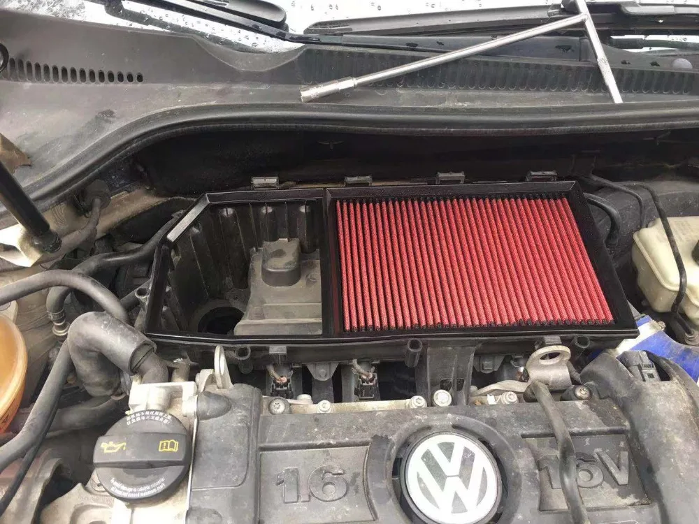 EDDYSTAR высококачественный автомобильный воздушный фильтр для Golf6 1.6L Boro 1,4 1,6 LaVida 1,6 Octavia 1,6 2007-2013