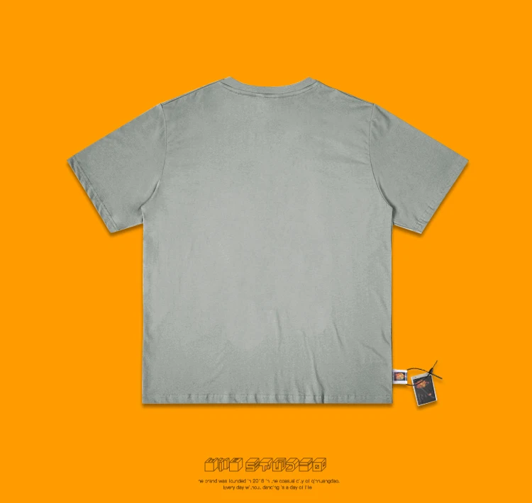 Rap Singer Pyrus Pear Periphery Billie Eilish Fluorescence Green Hip-hop Ins Loose Short Half Sleeve T Shirt