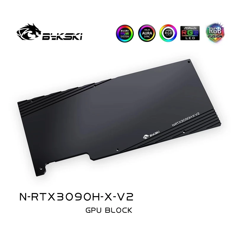 Видеокарта Bykski для водного блока ZOTAC Palit Inno3D GALAX COLORFUL Founder Edition RTX 3090 3080 GPU Водяной