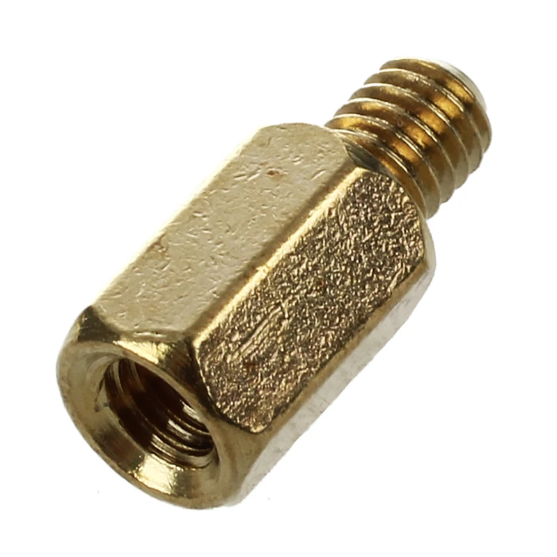 10 Pcs PC PCB Motherboard Brass Standoff Hexagonal Spacer M3 7+4mm 10 Pcs PC PCB Motherboard Brass Standoff Hexagonal Spacer M3 7+4mm