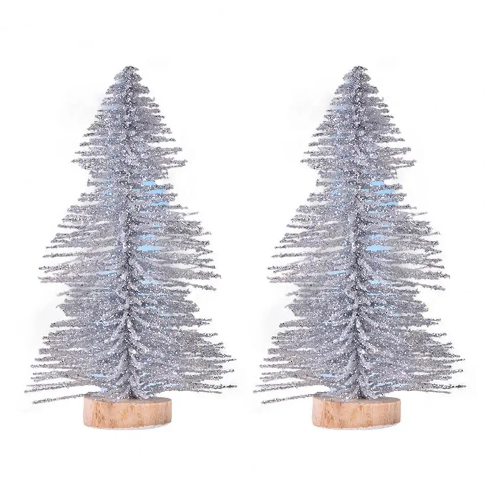 boom datum goud 2Pcs Stevige Mini Kerstboom Sier Plastic Kerstboom Kleine Nep Planten Voor  Thuis Decoratie Kerst Nieuwe Jaar Geschenken|Bomen| - AliExpress