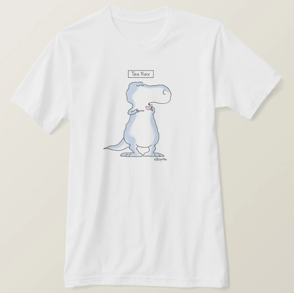 2019 Printed Men T Shirt Cotton Short Sleeve TEA REX dinosaur by Boynton T-Shirt Women tshirt |