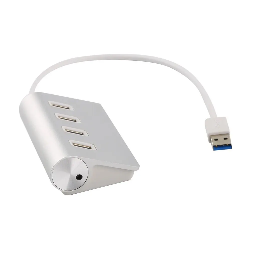Scolour Новинка; Лидер продаж на солнечных батареях USB 3,0 4-Порты и разъёмы супер Скорость компактный концентратор адаптер для Apple Mac Air портативных ПК