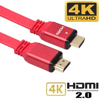 

4k Hd Cable Hdmi 2.0 Cable 60hz Wire Splitter Switch DVD Player Computer TV BOX Project Hdcp 2.2 Male-Male Monitor Projector