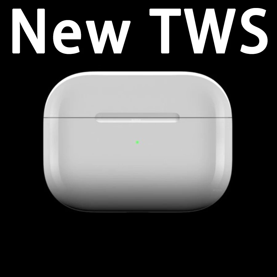 I200000 TWS 1:1 гарнитура+ Чехол Smart Touch управление в уши зондирование Qi Беспроводная зарядка дисплей мощность всплывающие Bluetooth наушники - Цвет: without case