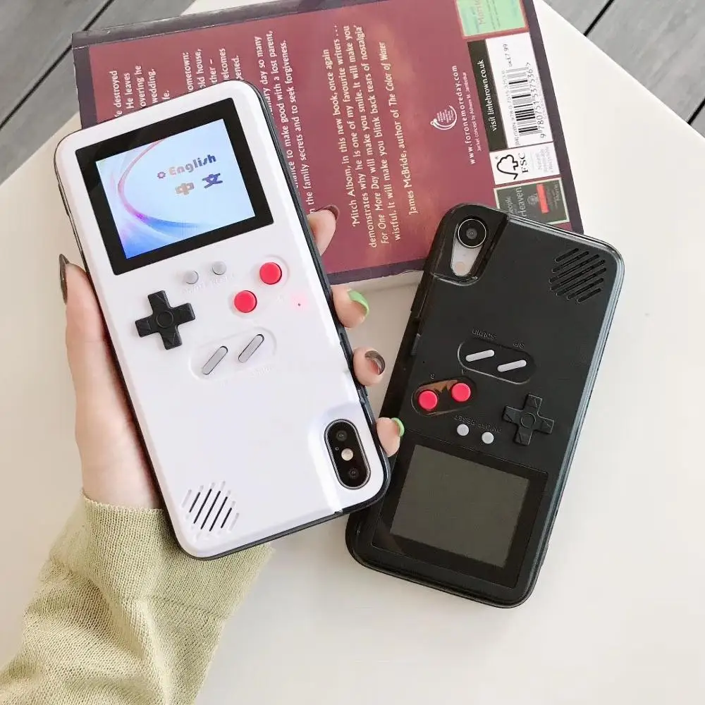 Прямая поставка ретро полноцветный дисплей игровой чехол для телефона iphone 11 pro max