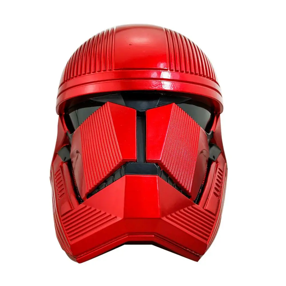 Фильм Звездные войны 9 The Rise of Skywalker Sith Trooper Косплей шлемы Красная маска ПВХ полная голова взрослых реквизит вечерние Хэллоуин