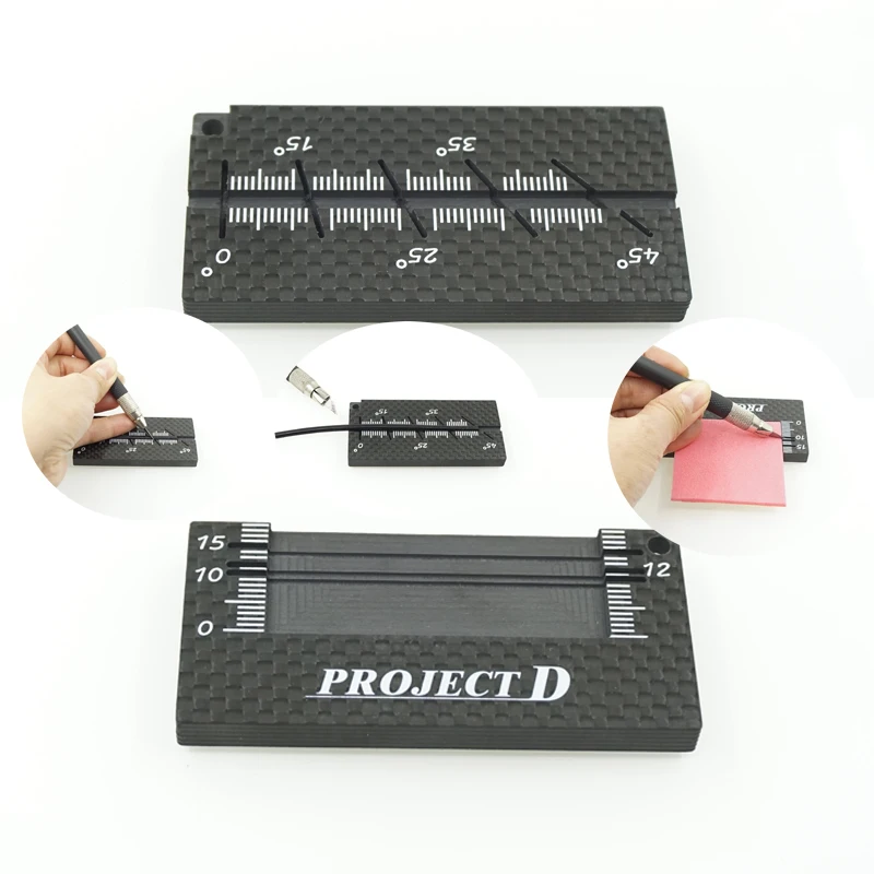 Mini 4WD cutting tool rubber tube sponge brake angle carbon tool for Tamiya