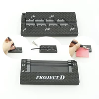 self made tamiya mini 4WD tool for cutting the rubber tube and sponge brake with angle carbon tool for mini 4wd racing car 1