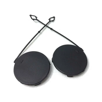 

1Pair Front Bumper Left+Right Tow Hook Eye Cover Cap For BMW X5 E70 2007-2010 Durable And Practical