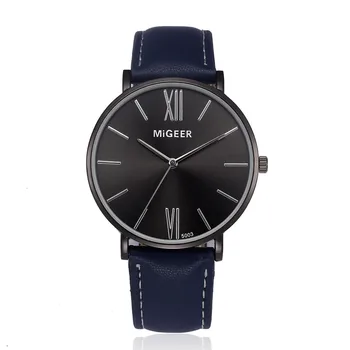 

MIGEER Men Watches Luxury Stainless Steel Watch Stylish And Simple Temperament Belt Wrist Watch Hot Sale Clock Relogio Masculino