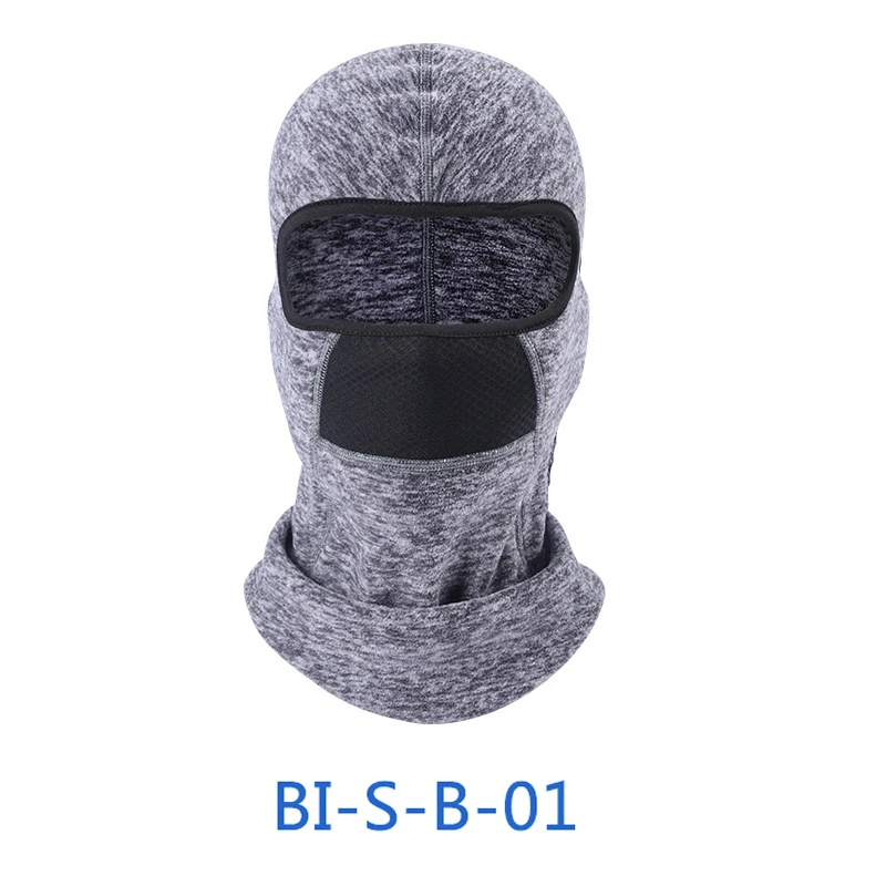 

man women durable and practical Winter Outdoor Riding Warm Face Mask Headgear Windproof Fleece Hood Hat breathable