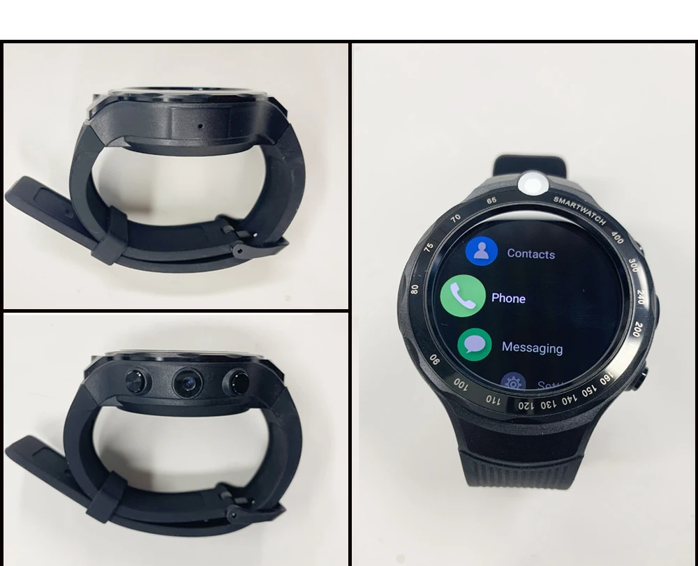 Смарт-часы MOKA 4G для мужчин 400*400 AMOLED экран Android 7,1 MTK6739 5MP Двойная камера с gps WiFi смарт-часы для ios