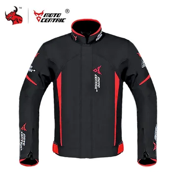 

MOTOCENTRIC Motorcycle Jacket Men Waterproof Moto Riding Jacket Body Armor Protective Gear Motocross Jacket For 4 Season