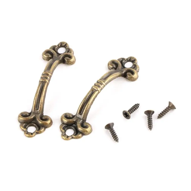 

Zinc Alloy Antique Handle Drawer Small Handle Jewelry Box Handle Gift Box Packaging Accessories Mini Handle K92E