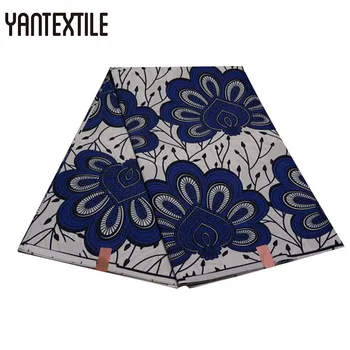 

YANTEXTILE Ankara Wax Fabric African Prints Tissus Patchwork Veritable Wax African Ankara Fabrics Wholesale Wax Nigeria Textiles