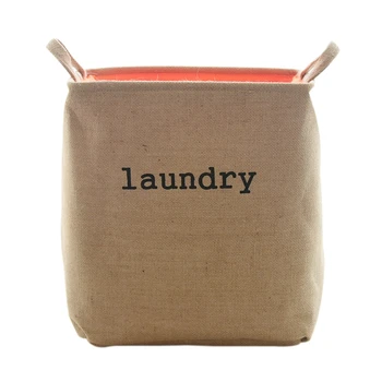 

Jute Barrels Thickening Bottom Line Dry Cleaners Portable Laundry Barrels Sundry Sorting Storage Basket