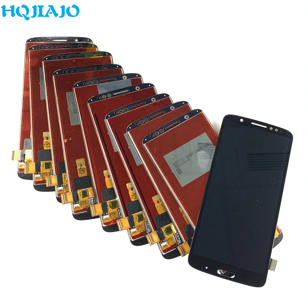 10 шт./лот Super AMOLED ЖК-экран для Motorola Moto G6 PLus Xt1926-5 XT1926-8 XT1926 ЖК-дисплей сенсорный экран