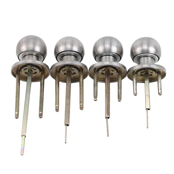 

Stainless Steel Round Door Handle Rotary Lock Three Lever Lock Bedroom Living Room Bathroom Door Lock