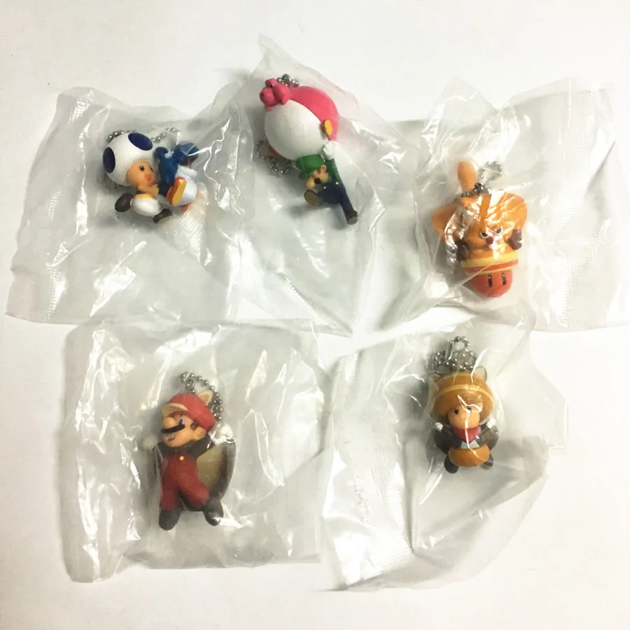 

5Pcs/lot Super Mario Soccer Doll PVC Action Figures Toy Model Toys for Kids Gift