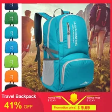 30л ультралегкий удобный дорожный рюкзак, водостойкий рюкзак, походный рюкзак, легкая складная сумка для кемпинга, путешествий на открытом воздухе