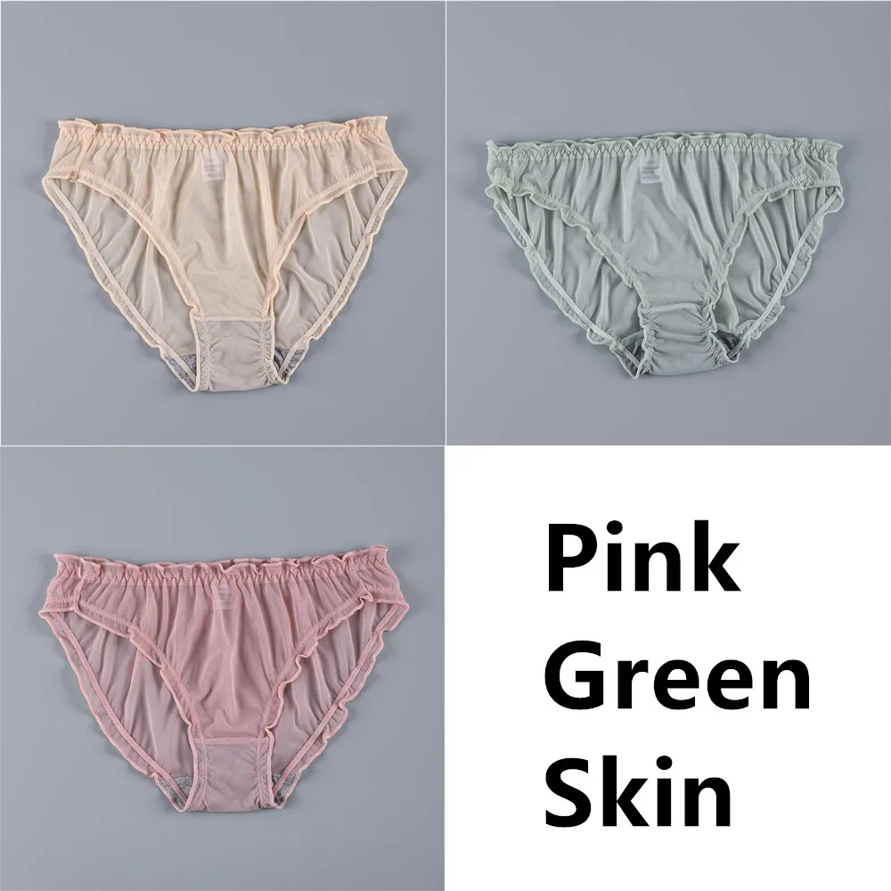 3PCS/Set Sexy Panties For Women Lace Underwear Pantys Hollow Out Low-Waist Female Underpants Mesh Perspective Briefs Lingerie Women Pantie Panties