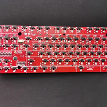 

Mechanical Keyboard Kit XM87 HS PCB Custom 80% Underglow RGB Hot Swap type c