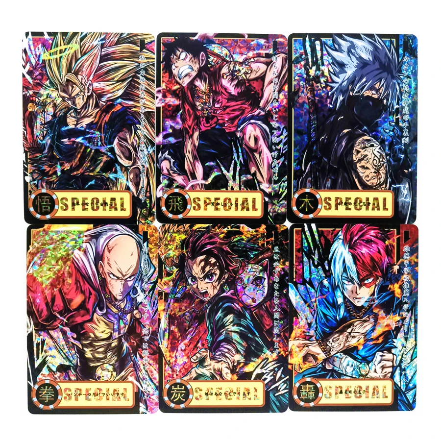 18pcs Set Dragon Ball Naruto One Piece Toys Hobbies Hobby Collectibles Game Collection Anime Cards Game Collection Cards Aliexpress