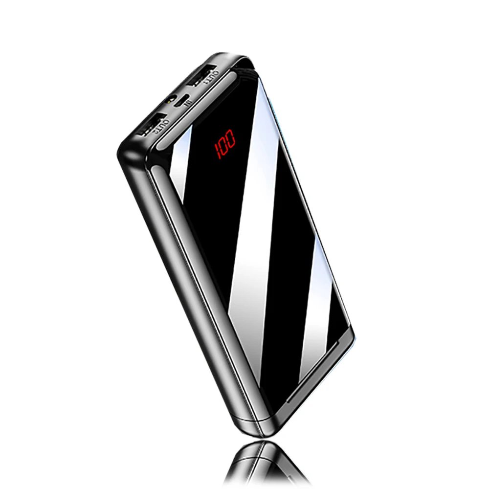 Power Bank 20000mAh Charging USB PoverBank External Battery Charger With Bluetooth earphone 5.0 For iPhone Xiaomi Huawei Samsung