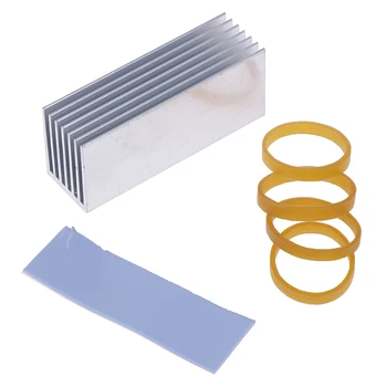 

Aluminum M.2 NVMe SSD Heatsink Cooling Heat Dissipation M.2 Solid State Hard Drive Radiator Cooler for SSD