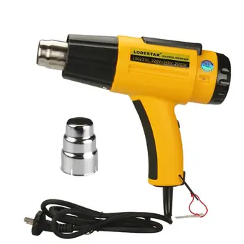 

Heat Gun 220V 2000W 2 Modes LCD Display US/EU/CHN Plug with Nozzle Power Tool