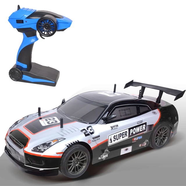 Voiture télécommandée pour garçons - Voiture de course rc haute vitesse avec  2 batteries rechargeables, 1/20 2wd tout terrain Hobby Rc Voitures, pour  6-12 ans