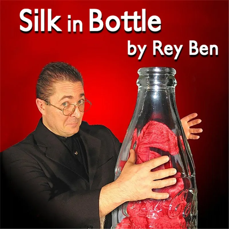 Шелк в бутылке от Rey Ben(трюк и онлайн инструкция) карты трюки станок "Магия", иллюзии забавная визуальная магия
