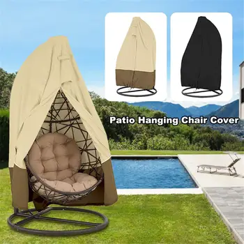 

Garden Hanging Swing Chair Cover Chair Dustproof Cover Sofa Waterproof Rain Garden Outdoor Rain Snow Proof Furniture Cover 40a
