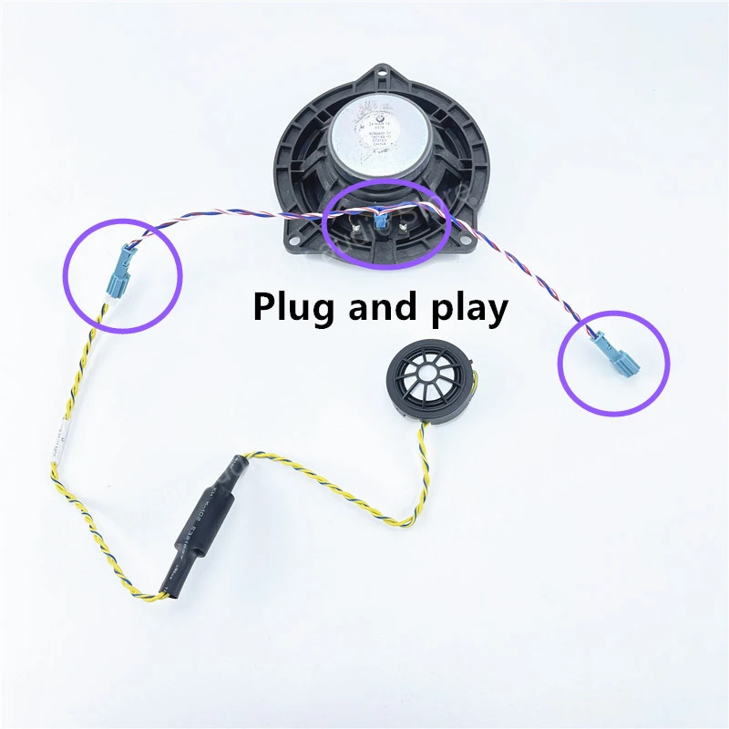 Car Front Door Speaker Cable Horn Wire Tweeter Line Thread Strin For BMW F10 F11 F15 F25 F30 G30 F32 G11 G01 E90 E70 Series