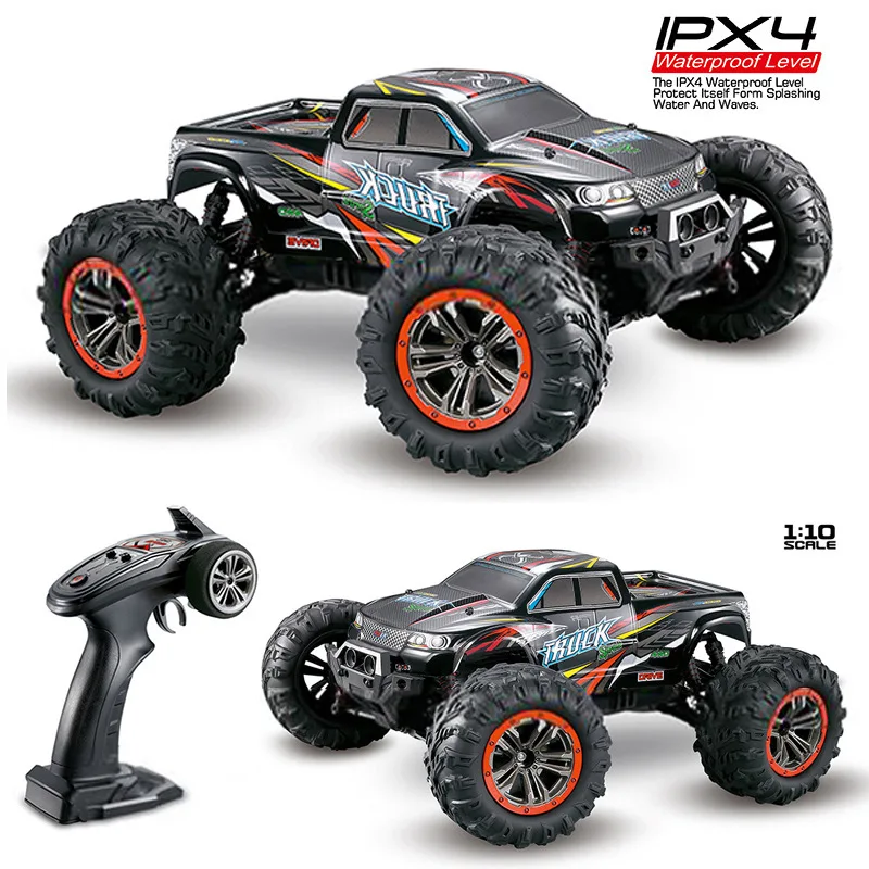 

Delight Hong 9125 Remote Control Buggy 1: 10 Big Foot Charging Four-Wheel Drive Remote Control High-Speed Model Car Toy Export