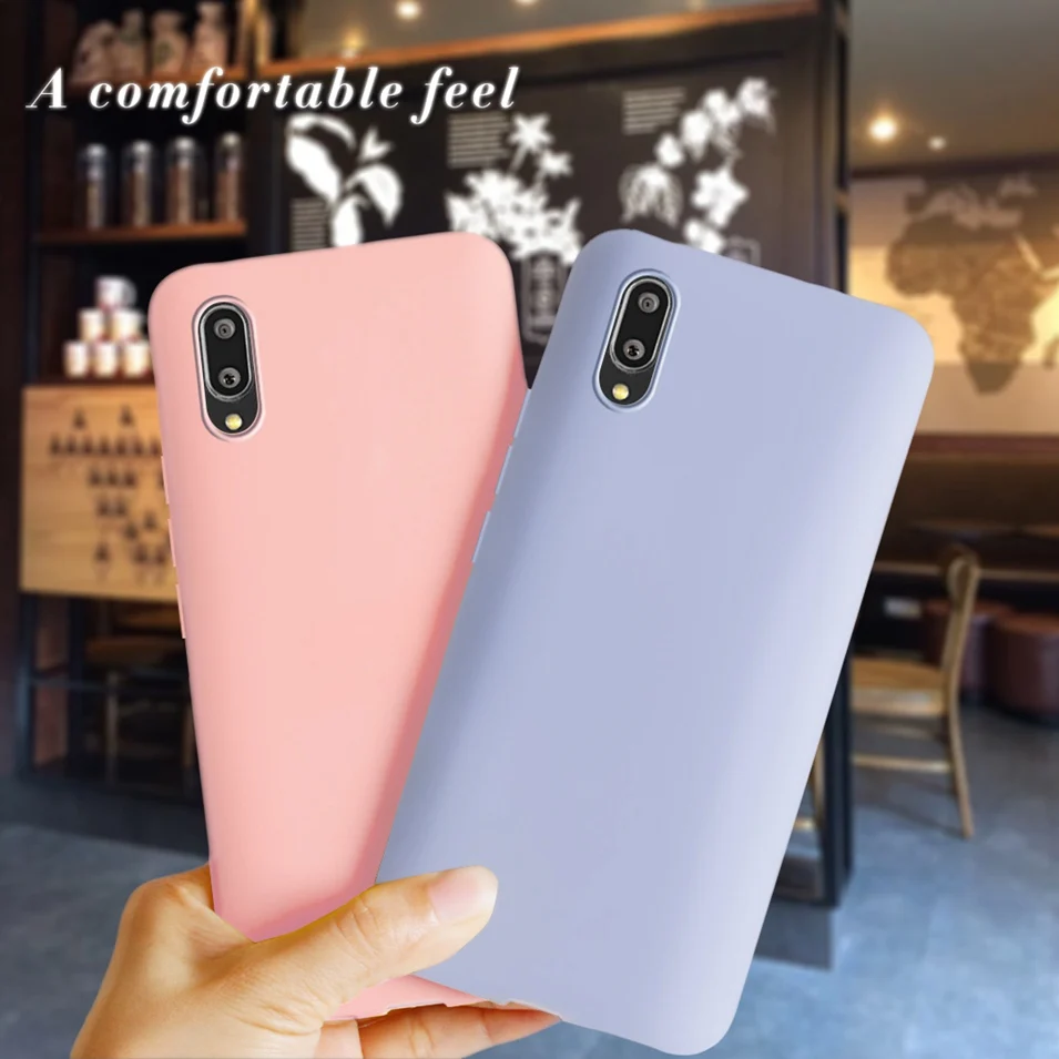 Silicone Matte TPU Soft Phone Case - Sleek Back Cover Coque