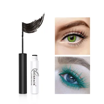 

7 Colors Waterproof Blue Red Black Purple Green Yellow Lengthen Eyelashes Mascara Party Colored Mascara Hot