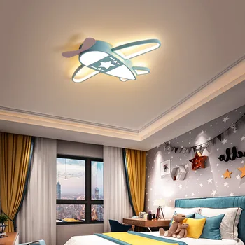 

New design Plane modern led ceiling lights for children bedroom boy kids room led ceiling light home deco AC90-260V ceiling lamp