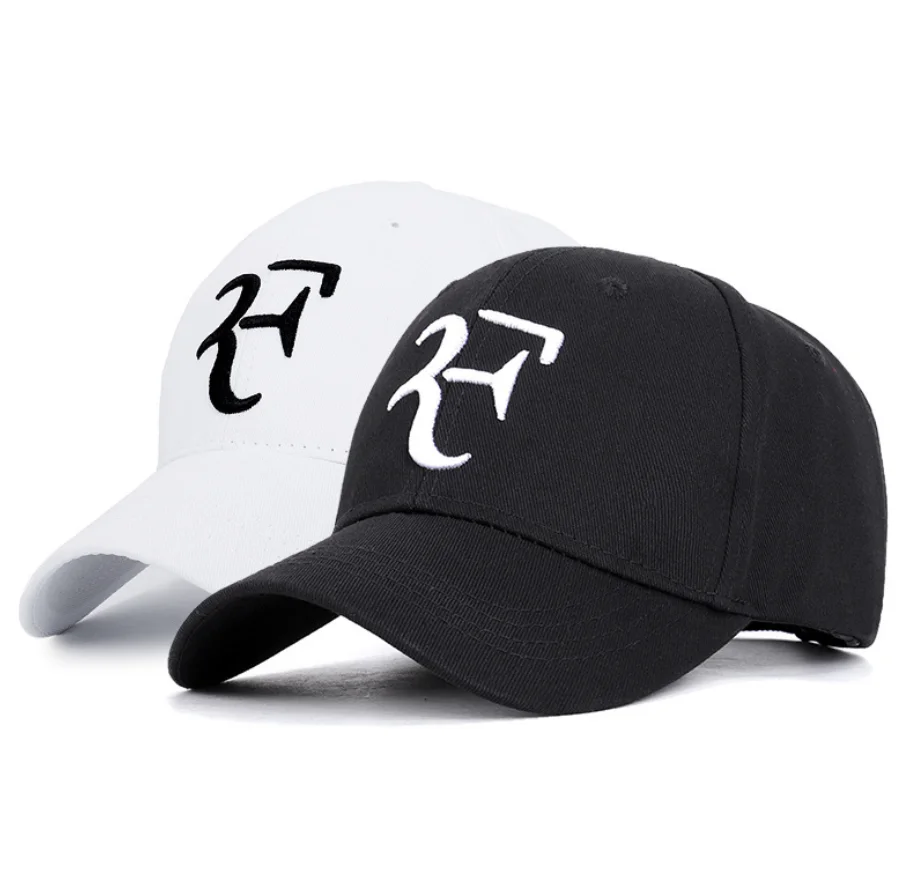 New Tennis Star Roger Federer cap 3D embroidery Dad baseball caps Unisex Snapback hat F Hats | Аксессуары для одежды