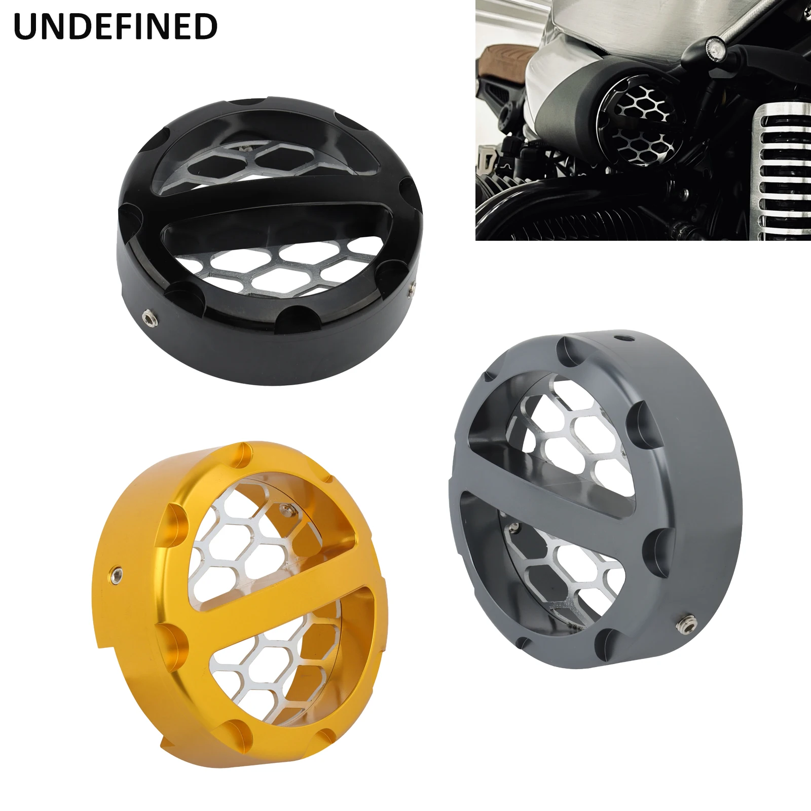 

For BMW R Nine T R9T 2014-2023 Air Intake Bellmouth Motorcycle High Flow Filter Mesh Cover Guard