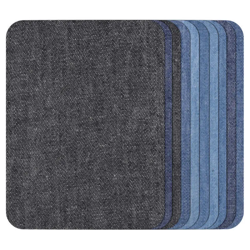 

10Pcs Thermal Sticky Iron On Mending Patches Jeans Bag Hat Repair Decor Design