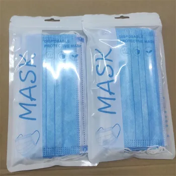

Fast Delivery Hot Sale 3-layer 100pcs Mask 50pcs Face Mouth Masks Non Woven Disposable Meltblown Cloth Mascarillas maseczka